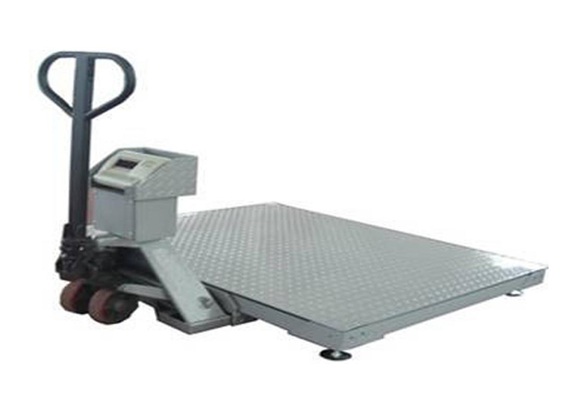  Electronic weighbridge with forklift