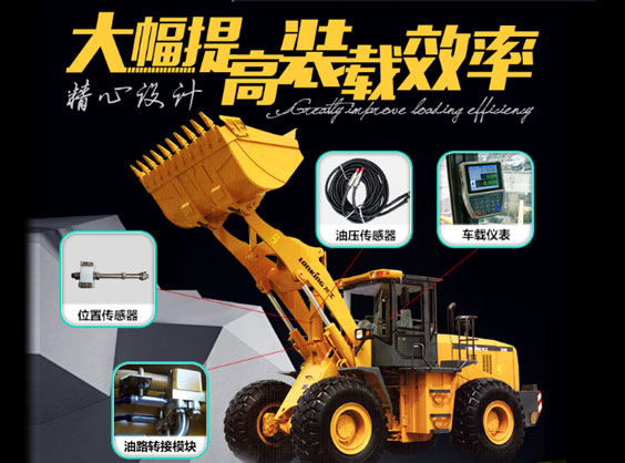  Loader electronic scale 